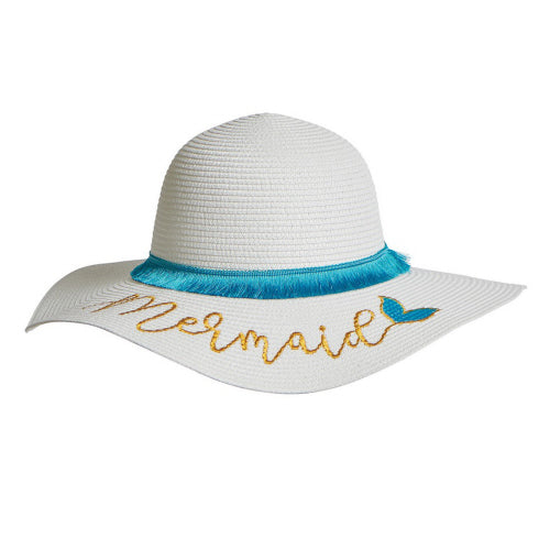 SPLENDID SUMMER WIDE BRIM MERMAID HAT